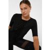 Krátke rukávy t -shirt desigual m čierny (Desigual Black Tirlk Short Ruckve (M))