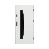 Vchodové dvere Spindel S68 biele 90 P otváranie dovnútra