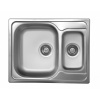 NOVASERVIS NOVASERVIS - Drez 49x62 1+1/2 s odkvapom a prepadom nerez DR49/62