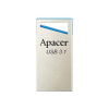 Apacer USB flash disk, USB 3.0, 128GB, AH155, strieborný, AP128GAH155U-1, USB A, s pútkom