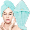 Turban na hlavu RETOO mikrovlákno modrý
