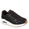 Skechers Uno Stand On Air Trainers Junior Black/White C10 (27.5)