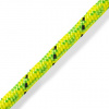 Marlow arboristické lano MAVERICK 11,5 mm s okem žlutá/zelená Délka: 45