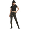 Urban Classics Ladies Camo Tech Mesh Leggings - WOOD CAMO (Dámske maskáčové legíny s transparentnými sieťovými prvkami Urban Classics Ladies Camo Tech Mesh v maskáčovom prevedení woodcamo)