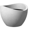 Scheurich Kvetináč Wave Globe Stony Grey, pr. 30 cm