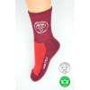 Surtex merino Bordo Červená, Veľkosť 18-19 cm (EU28-29)+Surtex Zimné Merino vlnené ponožky pre deti Surtex Bordo Červená, Veľkosť 18-19 cm (EU28-29)