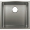 HANSGROHE S719-U450 nerezový drez, univerzálna montáž, 500 x 450 mm, nerezová oceľ, 43426800