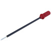SKS Hirschmann Micro-Pruef MPS 2/0,64 FT rt merací hrot konektor 0,64 mm Ohne Messkategorie červená 1 ks; 973995101