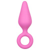 Easytoys Pointy Plug S - análny kolík (ružový) - malý