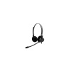 Jabra Biz 2300 Duo Slúchadlá s mikrofónom Kábel Pres hlavu Kancelária / call centrum Bluetooth Čierna (2309-820-104)