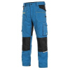 Canis CXS Kalhoty do pasu CXS STRETCH, zkrácené na 170-176cm, pánská, modré 102003444050 50 Modrá/černá