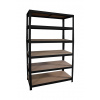 Meets-ecommerce UG Kovový regál profi 230x130x50, 4-7 políc Farba: Antracitová, Počet polic: 6 políc