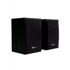 C-TECH reproduktory SPK-09, 2.0, dřevěné, černé, USB napájení, 4W, 3,5mm jack (SPK-09BK)