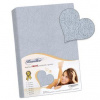 Bellatex froté plachta sivá 160x200