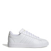 adidas Womens Grand Court Sneakers Wht/Wht/Gold 6.5 (40)