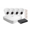 Dahua IP Surveillance Kit NVR 4 dome kamery 2MPx