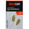 UnderCarp Zarážky na ramienko háčika Hnedé 20ks