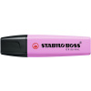 Stabilo Boss zvýrazňovač 2-5 mm pastelovo malinový
