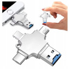 Čítačka kariet SD USB Adaptér USB 3.0 USB-C Lightning Micro SD TF 5 Gb/s