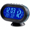 4V1 LCD teplomer do auta meteorologická stanica 12V – voltmeter