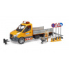 Bruder 2677 MB Sprinter Silničáři s figurkou a příslušenstvím