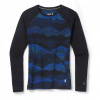 Smartwool s dlhým rukávom Classic Thermal Merino Baseer Black, Blue. XS (Smartwool Classic Thermal Merino BL Crew v XS)