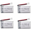 Akumulátory Yunique 1S-0ZU2-X7HR 3,7 V 720 mAh 4 ks pre Syma X5/X5C/X5SC