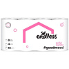 Endless GoodMood, Toaletný papier 4 vrstvový, 16m/rolka, 8ks v balení 1100130812
