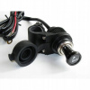 MOTOCYKLOVÝ ZAPAĽOVAČ - NA RIADIDLÁ 12V (2380)