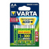 Nabíjacia batéria, AA (tužková), 4x2500 mAh, prednabité, VARTA Professional Accu