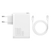 Baseus CCGAN2P-L02 GaN2 Pro 100W 2xUSB/2xType-C 100W biela sieťová nabíjačka