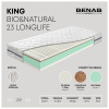 Matrac Benab King Bio&Natural 23 Longlife 80 x 200 cm
