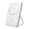 Powerbanka Dudao K28S 20W PD 5000mAh s MagSafe a stojanom – strieborná (Powerbanka Dudao K28S 20W PD 5000mAh s MagSafe a stojanom – strieborná)