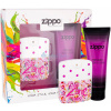 Zippo Fragrances Popzone SET: Toaletná voda 40ml + Telové mlieko 100ml pre ženy