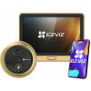 WiFi hľadáčik s kamerou EZVIZ DP2C GOLD Zvonček Kamera Detektor 3v1 Aplikácia