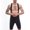 Fresh Trash MEN'S SIGNATURE BIB SHORTS TRUE BLACK Veľkosť: XXL pánske cyklistické nohavice