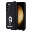 Karl Lagerfeld Silicone (KLHCS23SSMHKNPK) kryt na Samsung Galaxy S23 – Ikonik kovový odznak KF2339654
