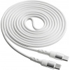 Akyga USB kabel USB-C ® zástrčka, USB-C ® zástrčka 1.80 m bílá AK-USB-41