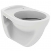 Ideal Standard Eurovit Závesné WC, ploché splachovanie, biela V340301