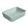 GSI SAND keramické umývadlo na dosku 50x38 cm, ghiaccio mat SPH 903715