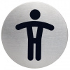 Durable Piktogram WC páni