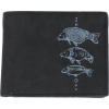 Peňaženka Giants Fishing Black Wallet Three Carps