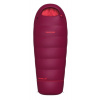 Detský spací vak Hannah Bivouac JR 200 rhododendron/poppy red II 145 ľavý