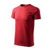 Tričko Basic 129 - 4XL, 07 - červená
