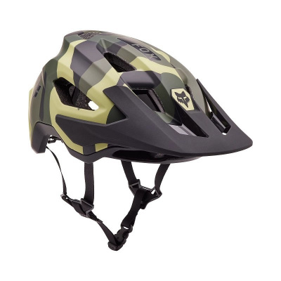 FOX Speedframe Camo Helmet, Ce, green camo, M, 32263-031-M