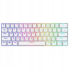 Mechanická klávesnica Savio Whiteout X2 biela (Mechanická klávesnica Savio Whiteout X2 biela)