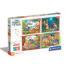 Clementoni Supercolor Disney Winnie the Pooh Puzzle 12 kusov rozprávky (21514)