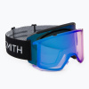 Lyžiarske okuliare Smith Squad XL black/chrpeverydaybluemirror/ stormbluesensormirror