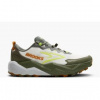 Brooks Caldera 8 dusty olive/lime/oyster US 10; Zelená obuv