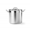 Vysoký hrnec s poklicí o průměru 200 mm, 6l | HENDI, Profi Line inox